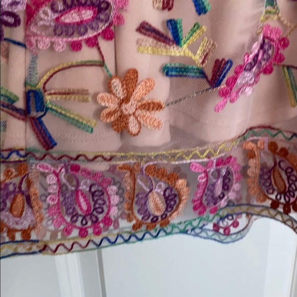 Neiman Marcus Embroidered Dress - Picture 4 of 5